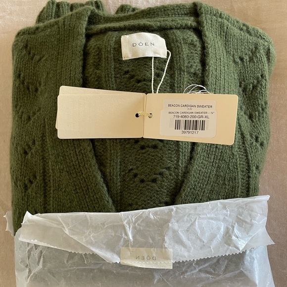 Doen Beacon cardigan size XL - Picture 2 of 3